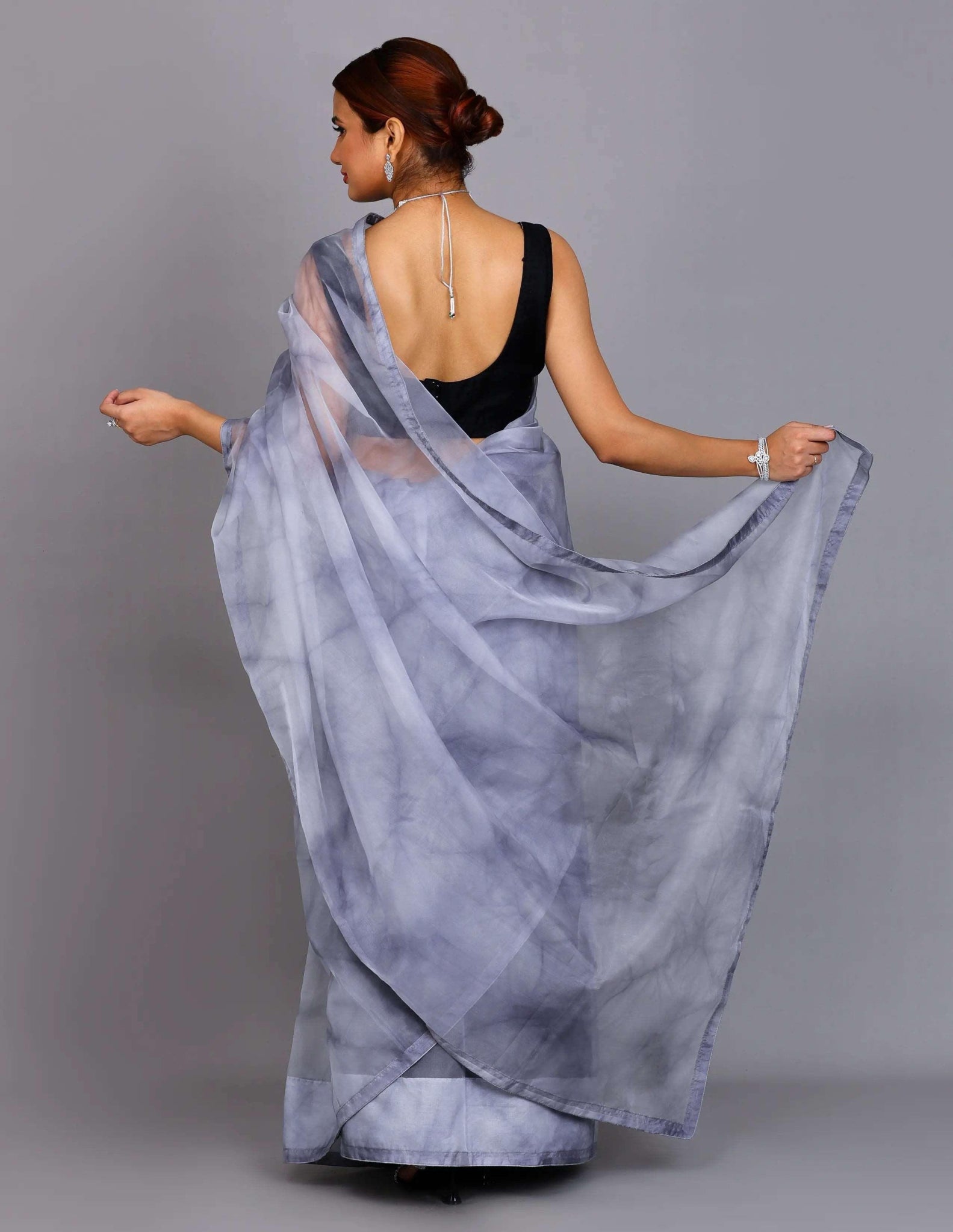 GAGAN CHUMBI | Organza | Indidha Saree