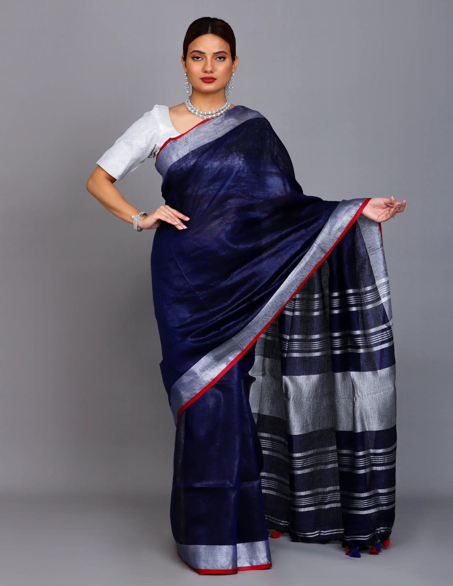GUST | Linen | Indidha Saree
