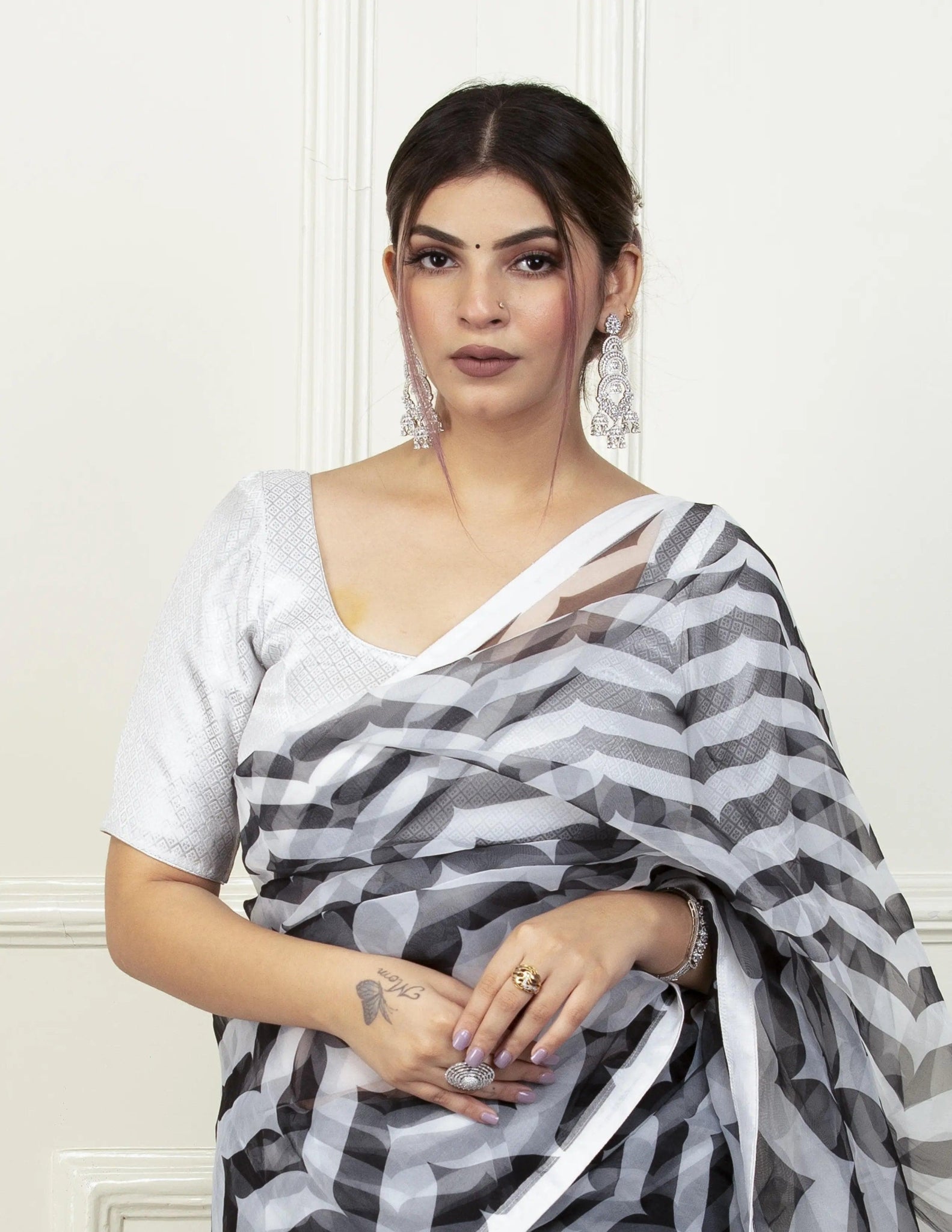 MAZE | Organza | Indidha Saree