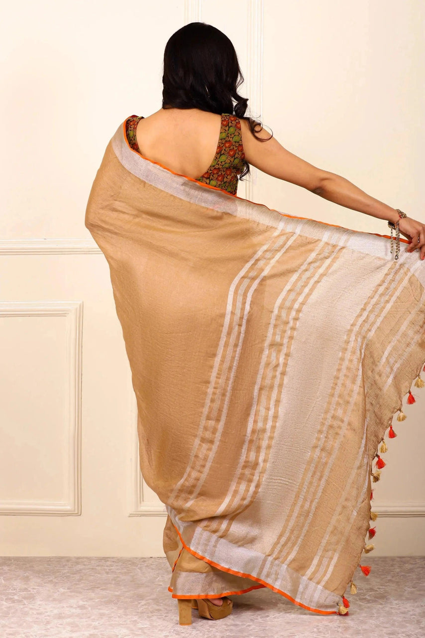 MOMITA | Linen | Indidha Saree