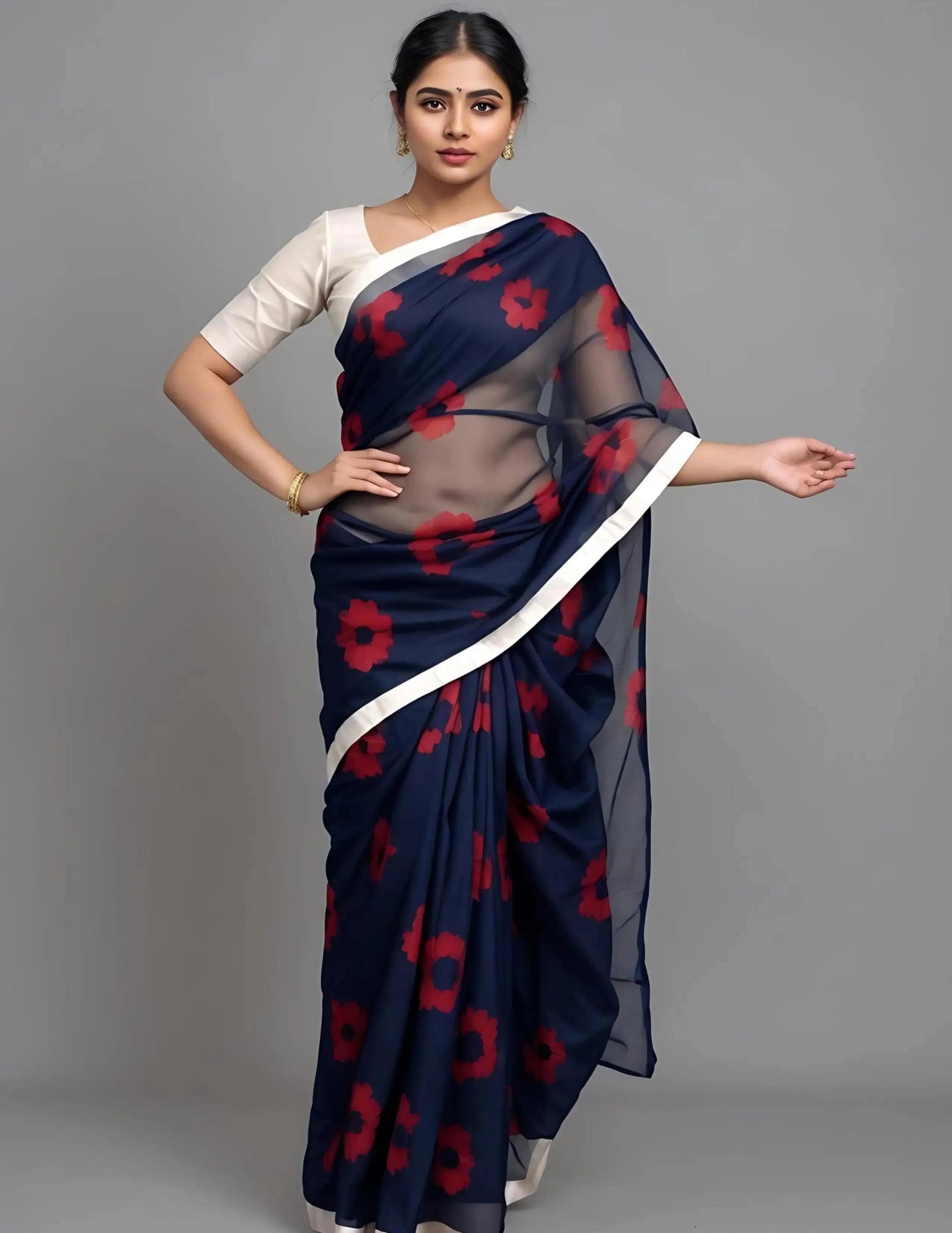 PHUL BAG | Organza | Indidha Saree