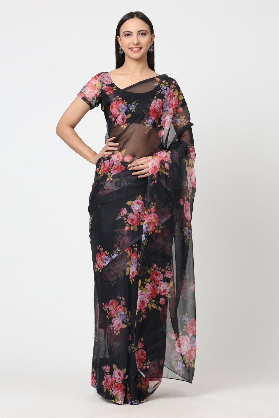 SECRET WORLD  | Organza | Indidha Saree