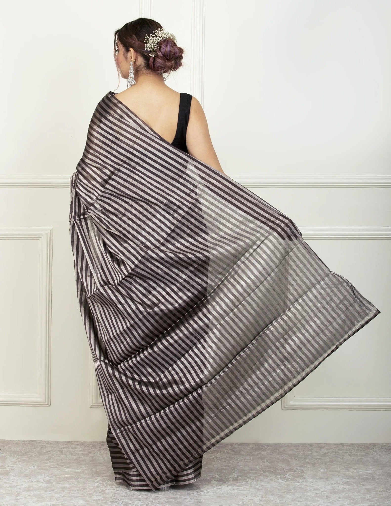 SUHANA | Chanderi Tissue Silk | Indidha Saree