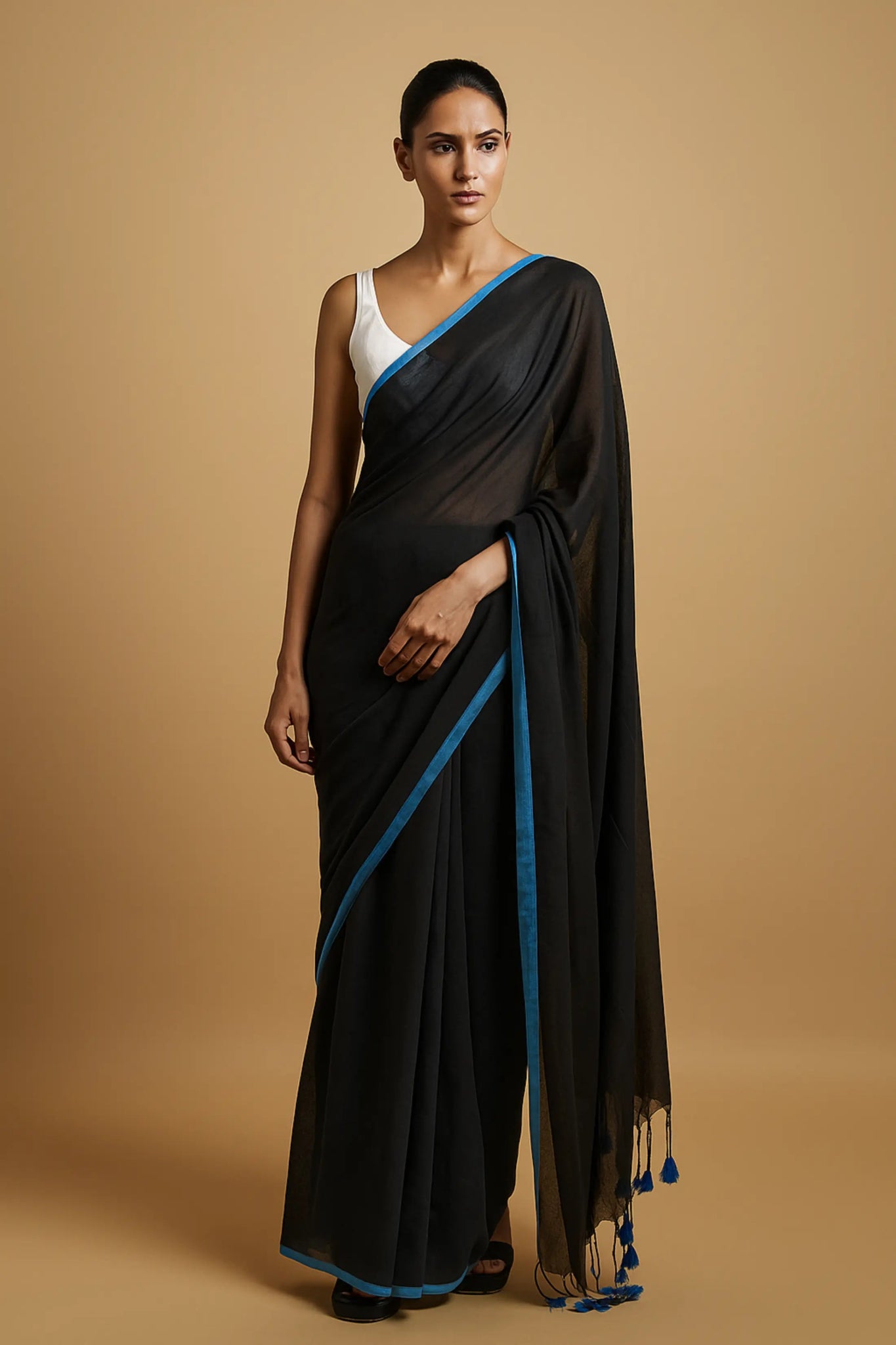 SERENITY BREEZE | Mul Cotton | Indidha Saree