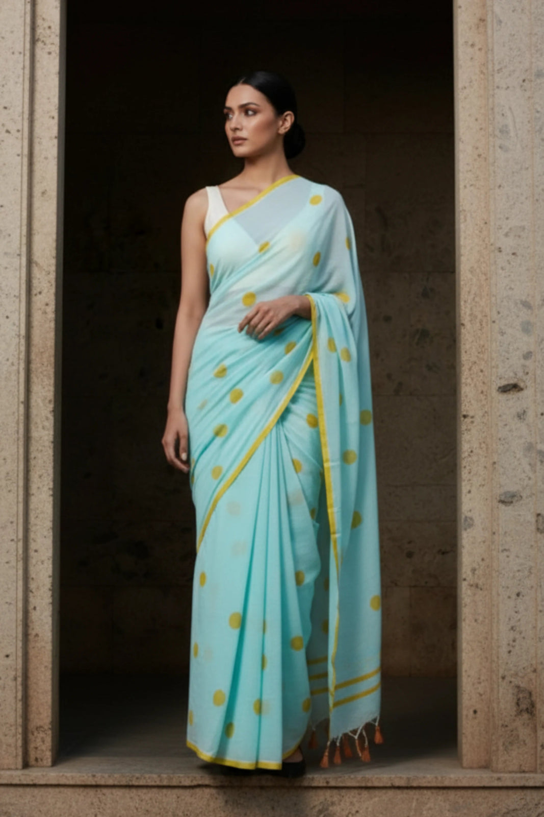SKY KAI | Mul Cotton | Indidha Saree