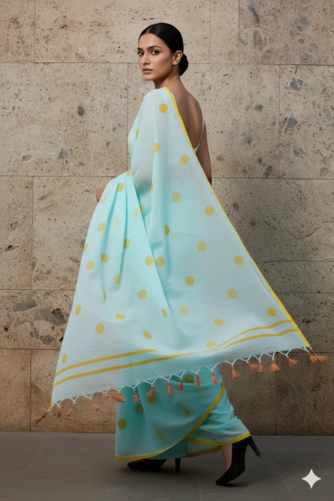 SKY KAI | Mul Cotton | Indidha Saree
