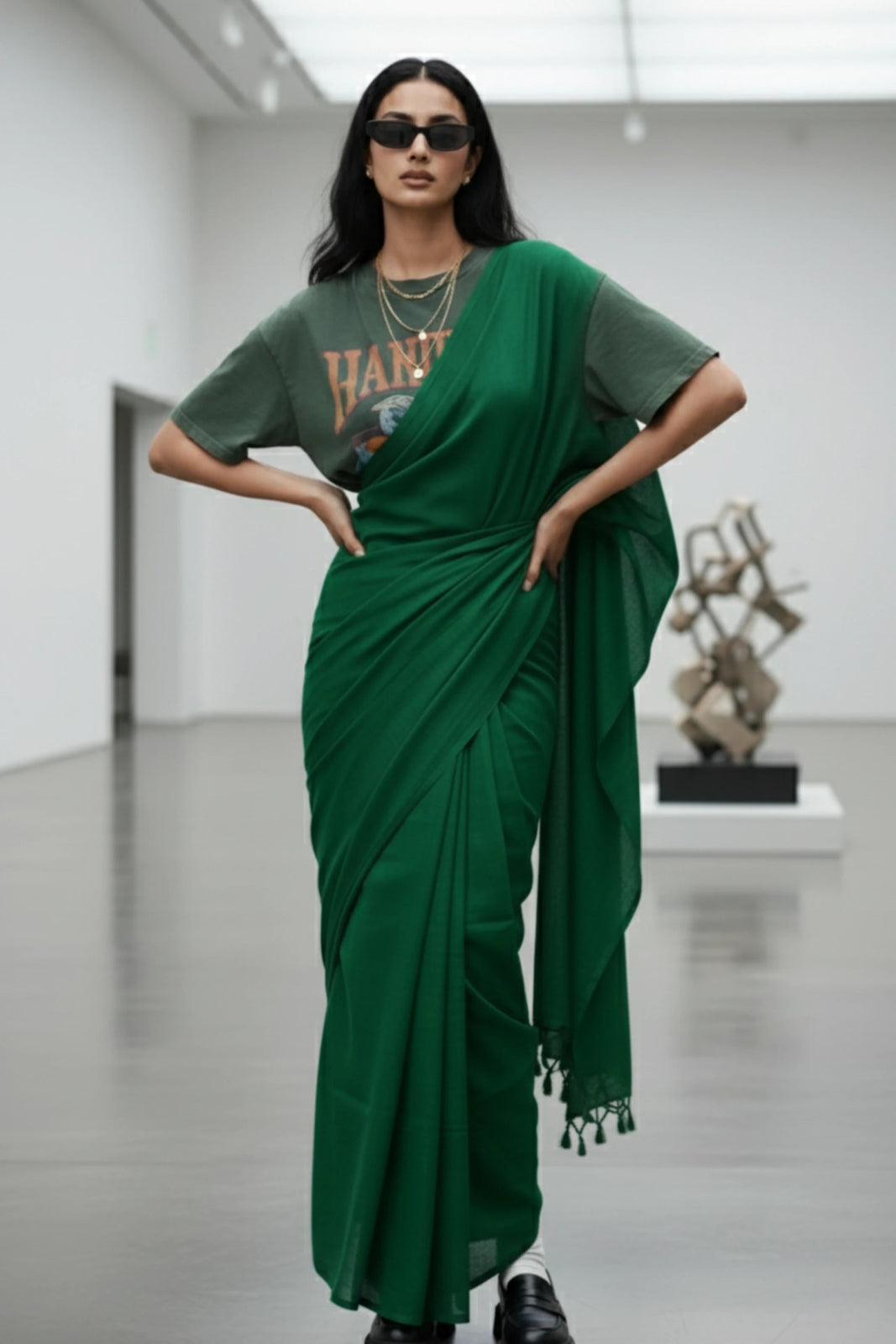 Street Code | Cotton | Indidha Saree