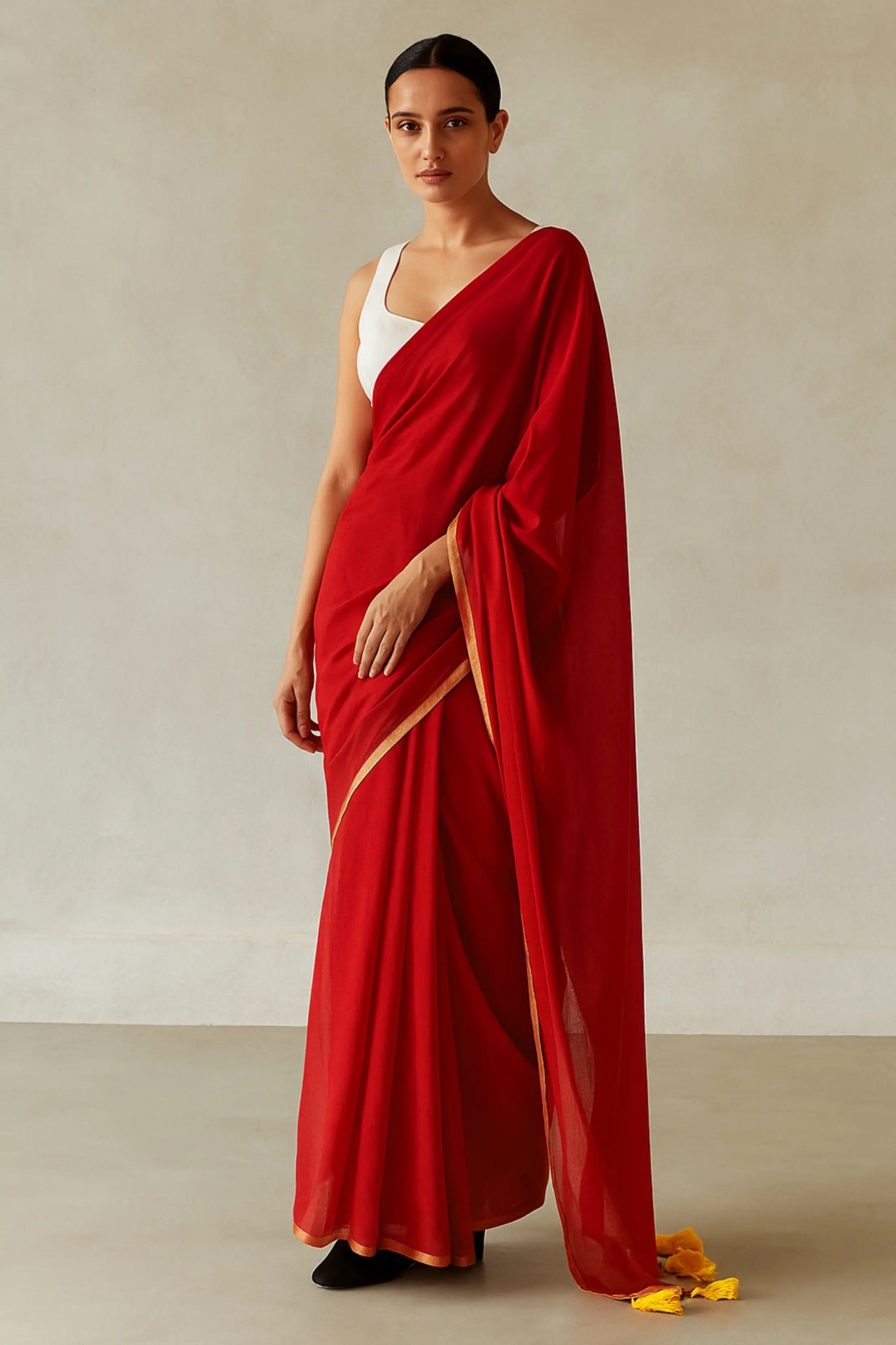 SUHANE PAL | Mul Cotton | Indidha Saree