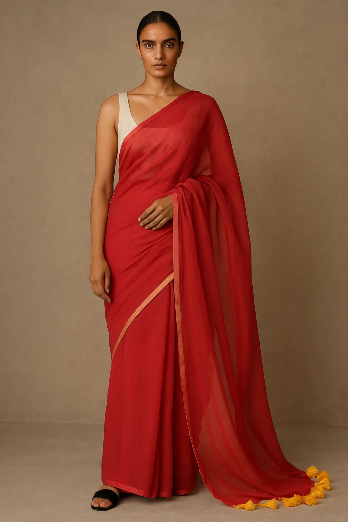 SUHANE PAL | Mul Cotton | Indidha Saree