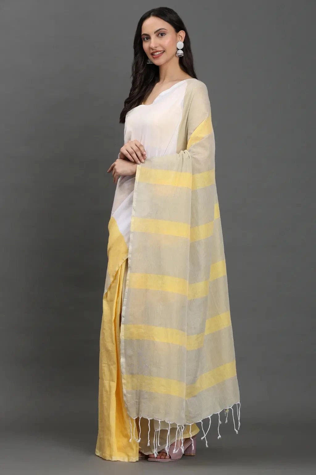 SUNLIT BLISS | Cotton | Indidha Saree