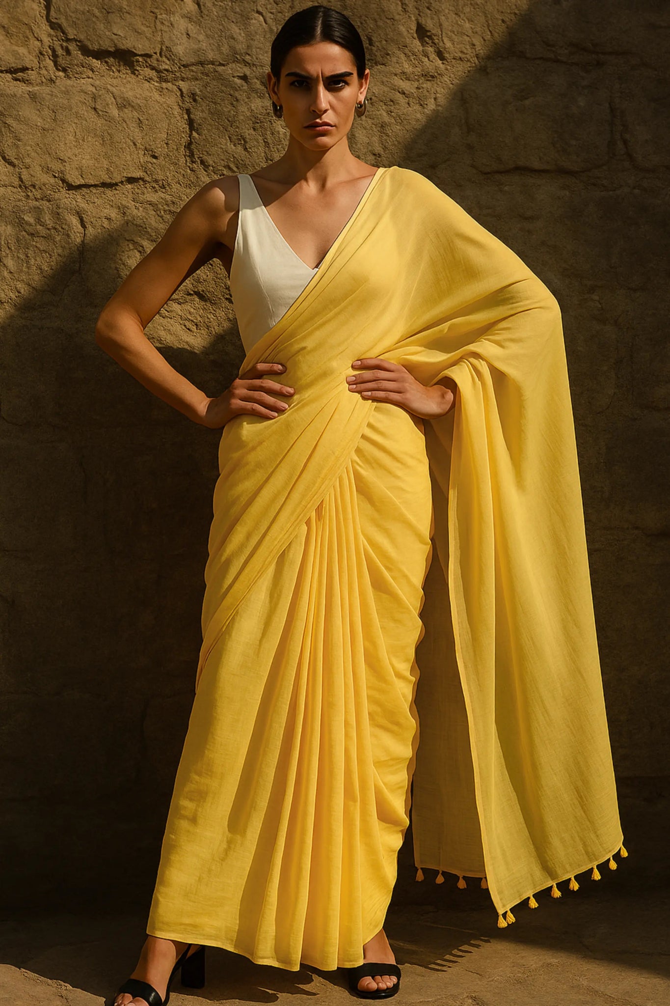 SUNNY DELIGHT | Cotton | Indidha Saree
