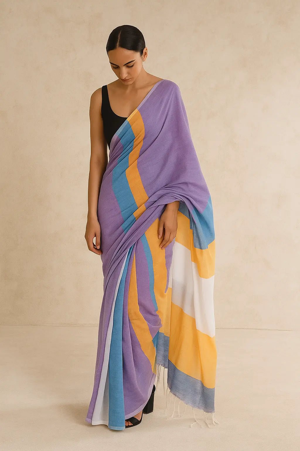 SUNSET REVERIE | Pure Cotton | Indidha Saree