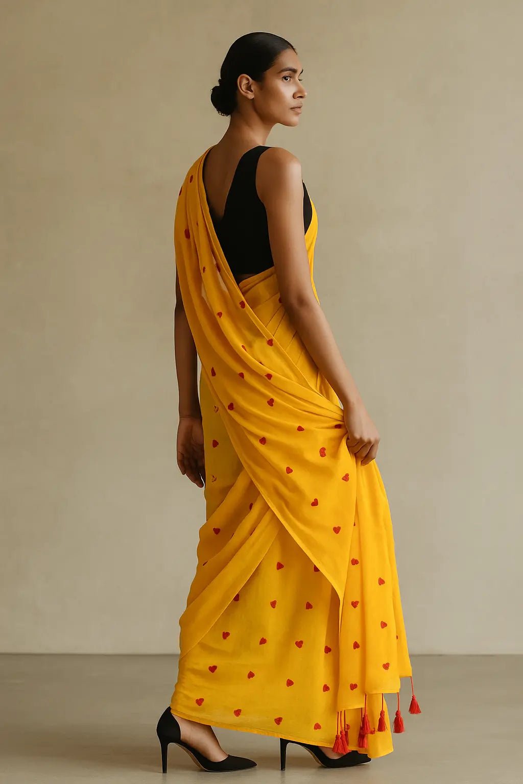 Sunshine Dil Se | Mul Cotton | Indidha Saree