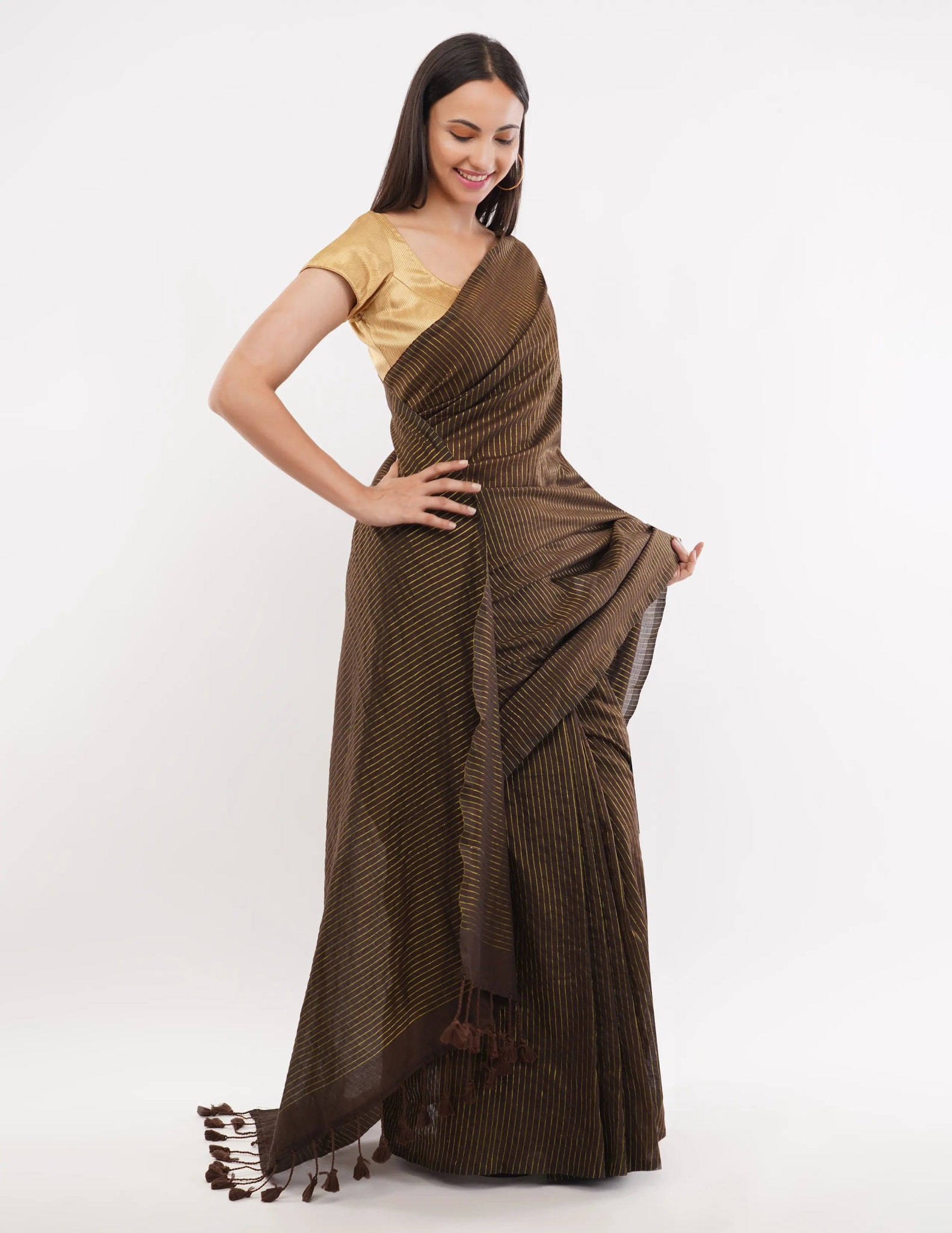 TIMELESS TIDES | Cotton | Indidha Saree