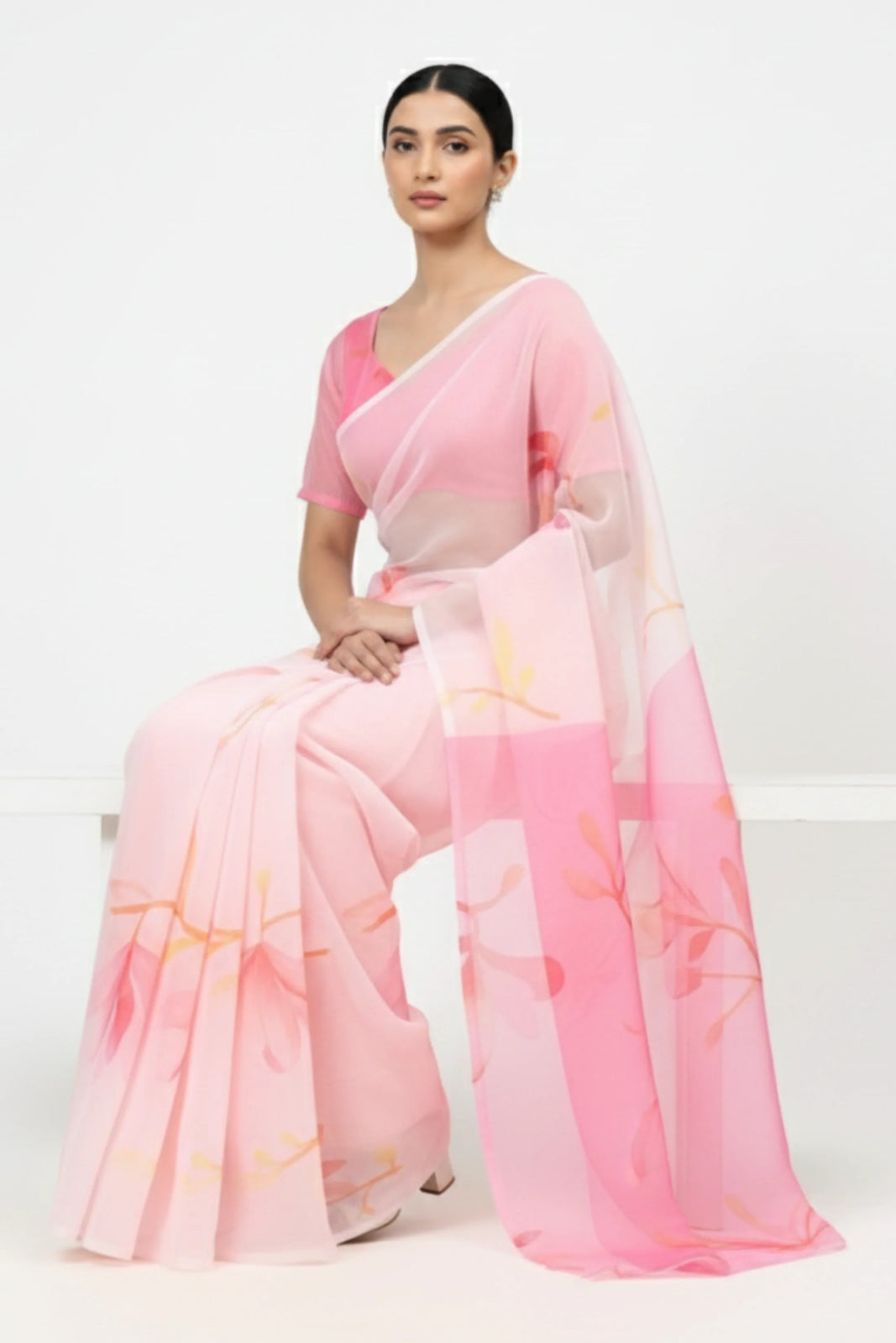 TUM BIN | Organza | Indidha Saree