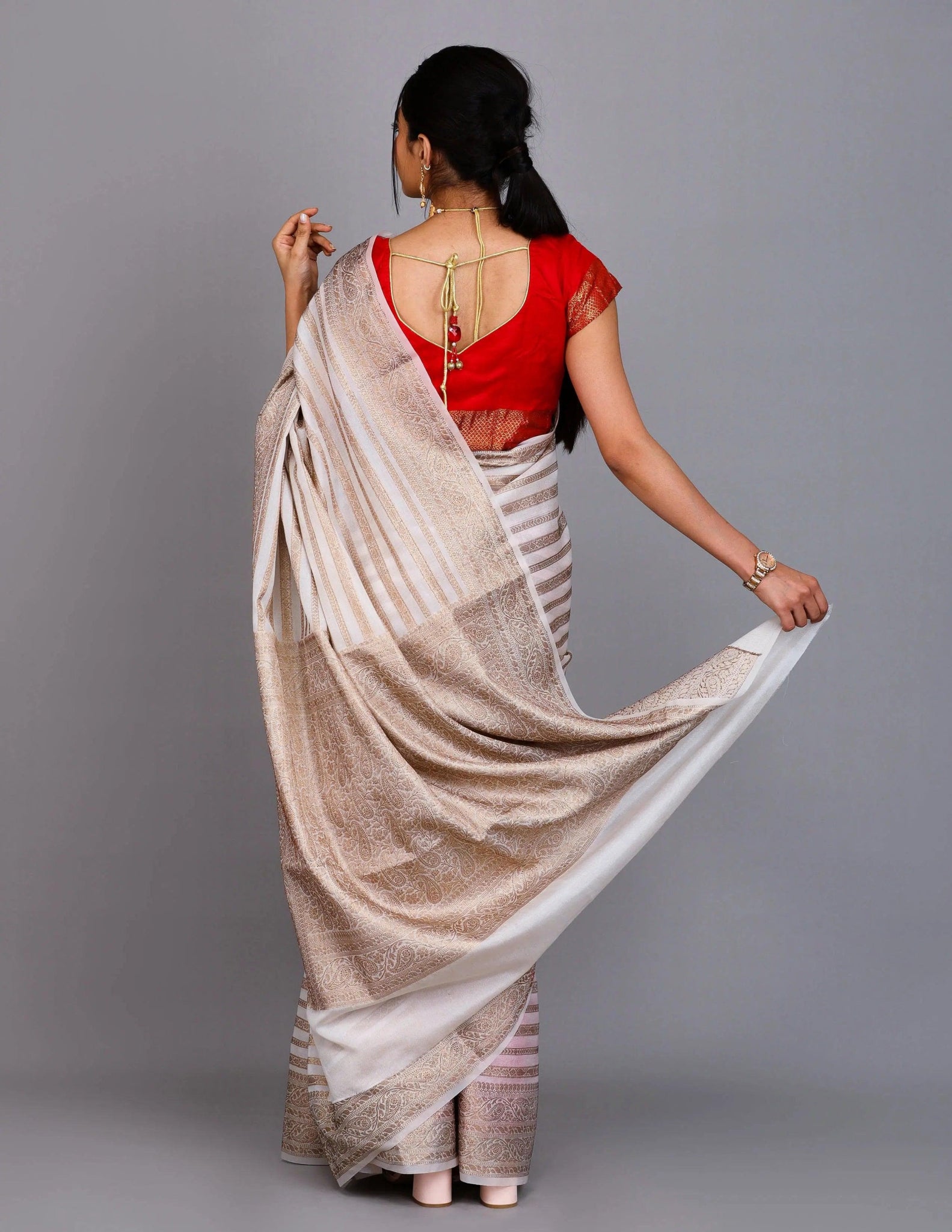 GAMYA | Kota Silk Banarasi | Indidha Saree