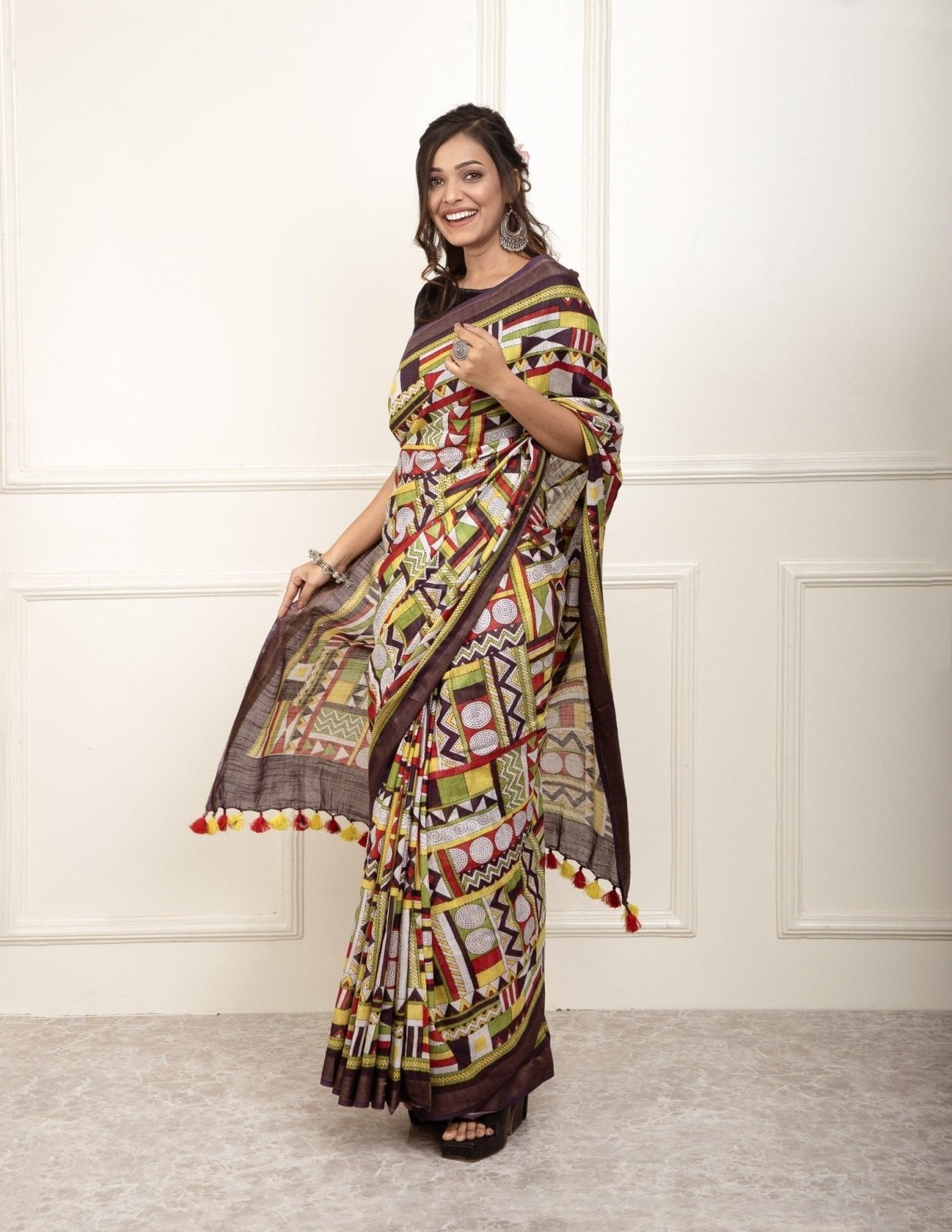 KANTHA | Cotton | Indidha Saree