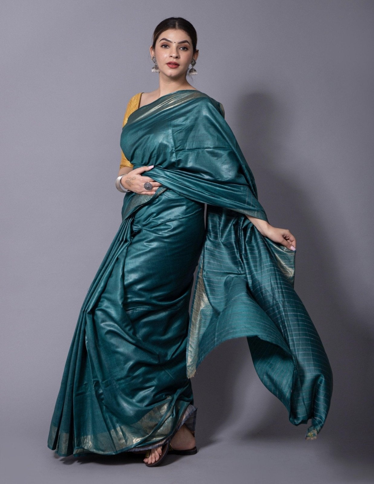 LABANA | Muga Silk | Indidha Saree