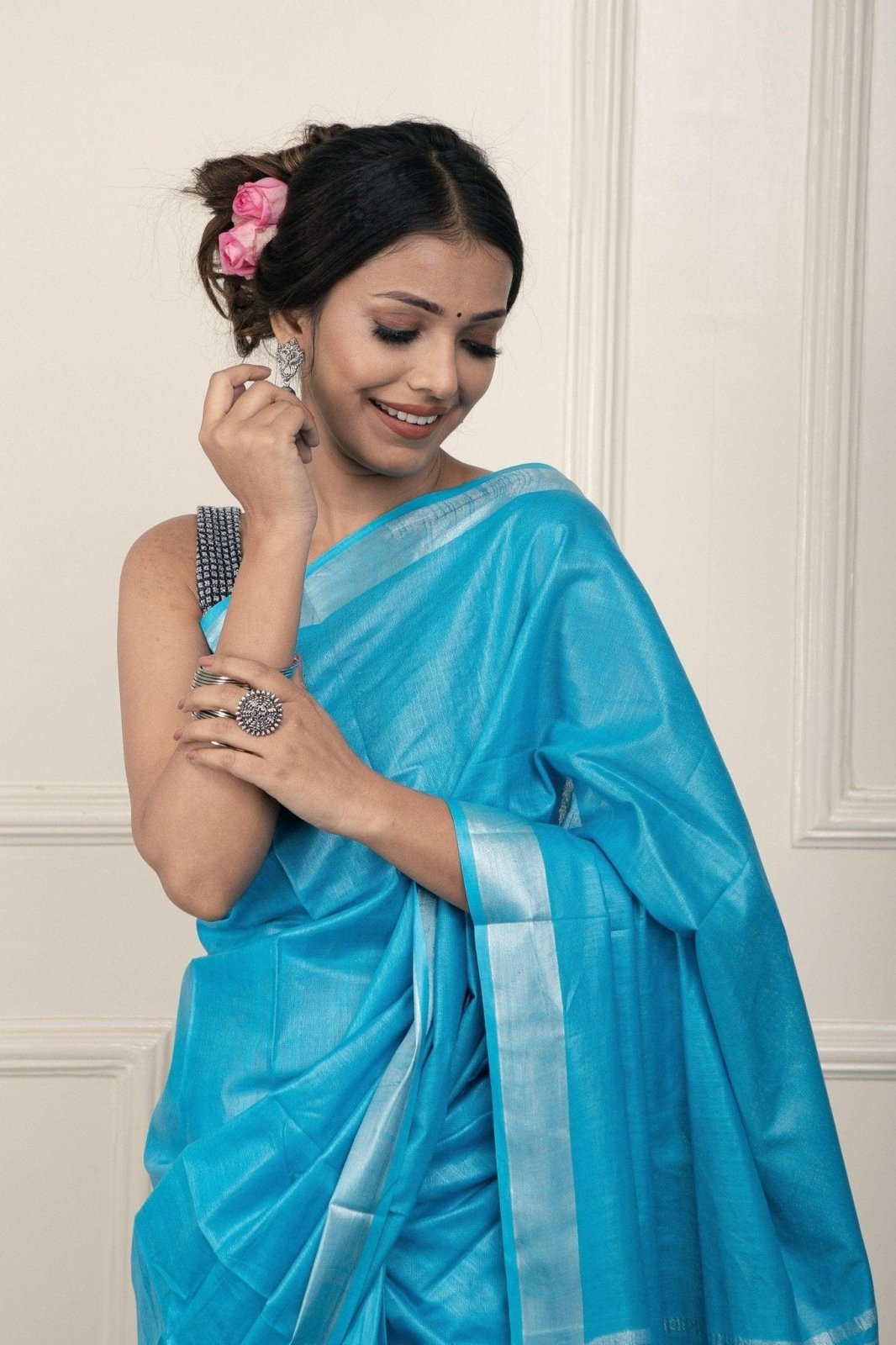 MAGHI | Cotton Slub | Indidha Saree