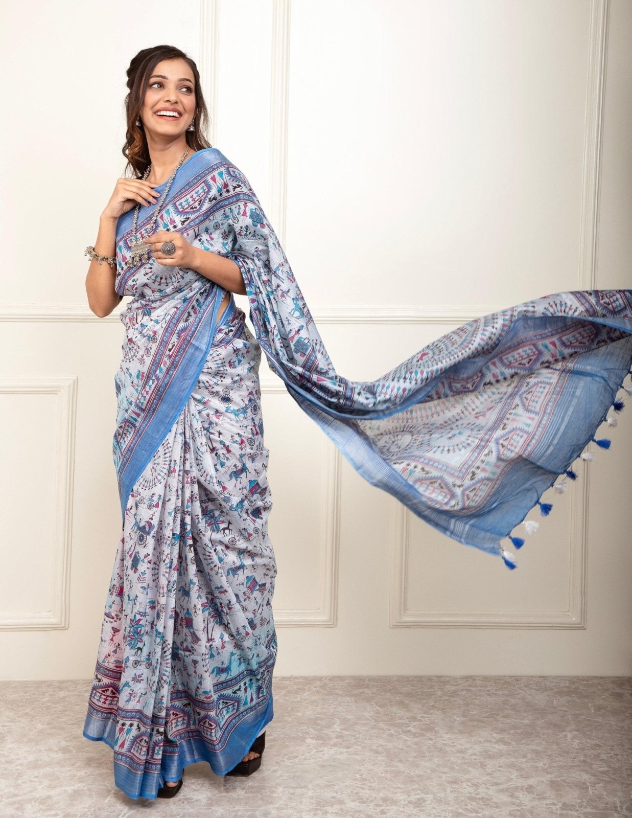 MOHDHAG | Cotton | Indidha Saree