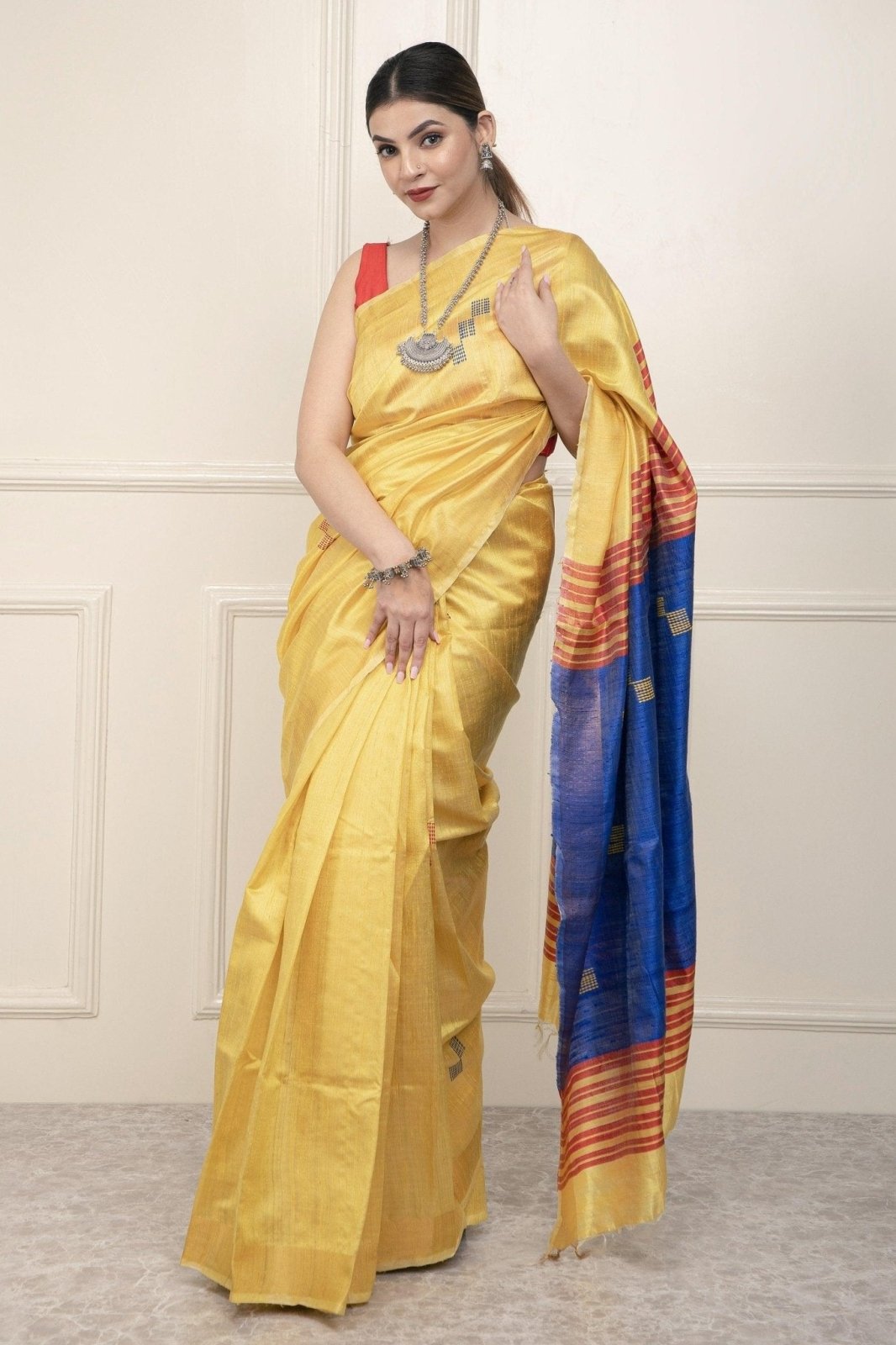 SUNSHINE | Dupion Silk | Indidha Saree