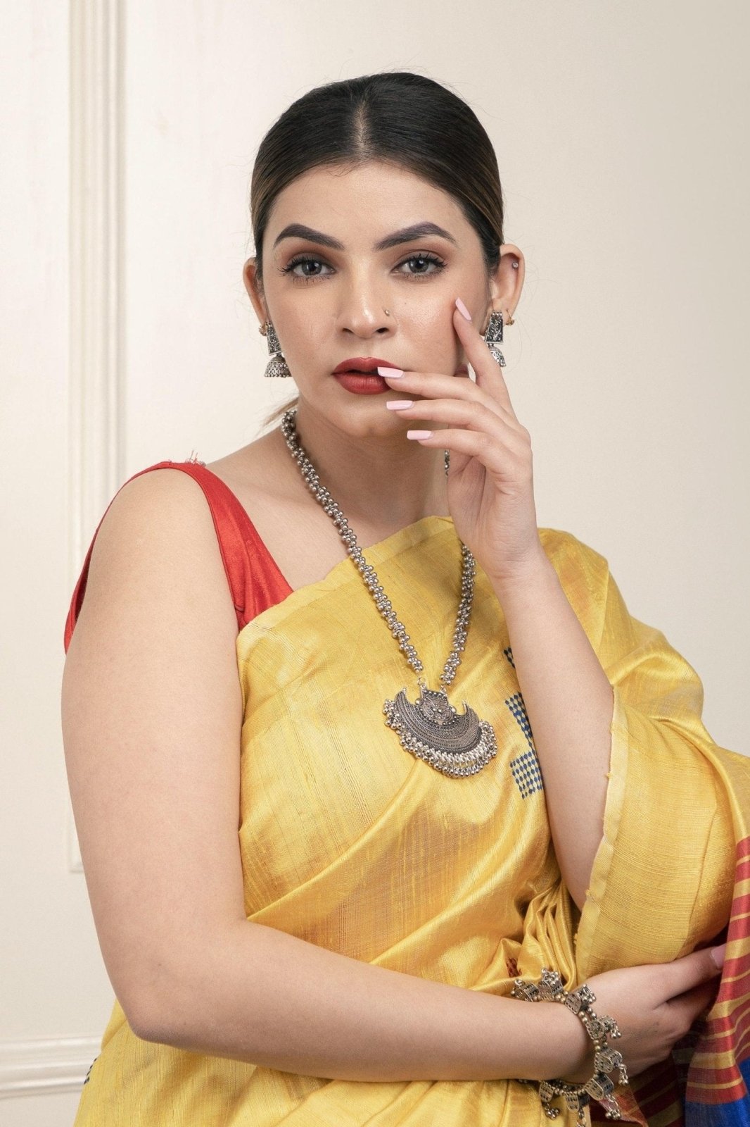 SUNSHINE | Dupion Silk | Indidha Saree