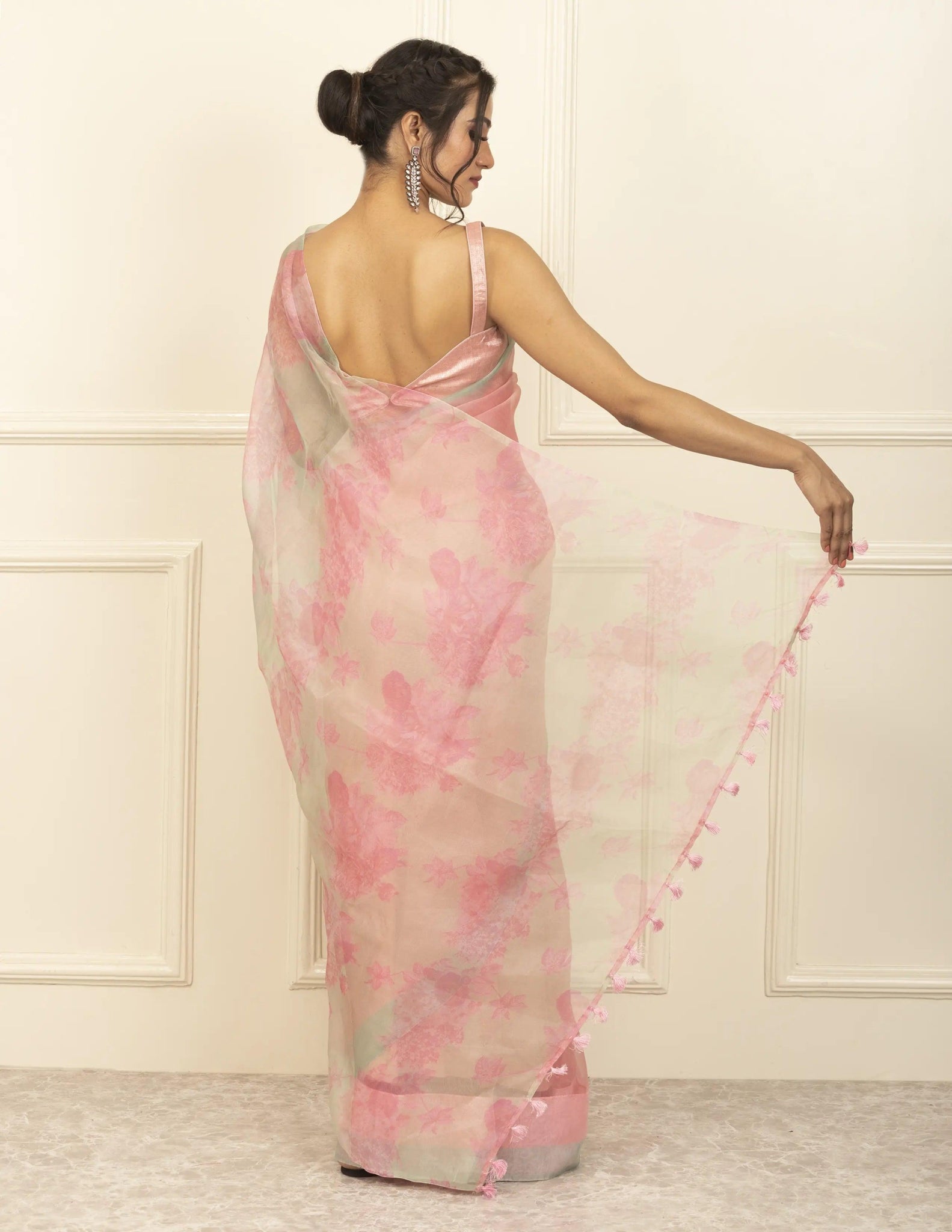 TWINKLE | Organza Silk | Indidha Saree