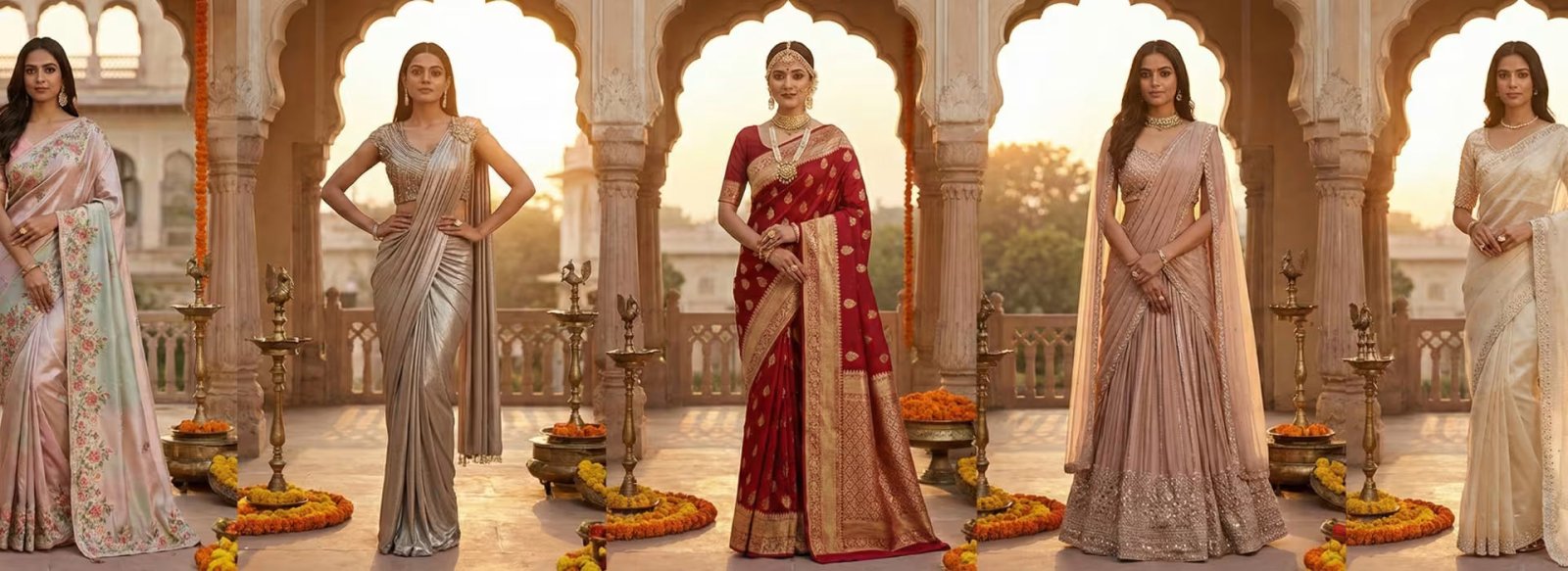 10 Best Engagement Saree Ideas for Modern Brides: Elegant, Trendy & Picture-Perfect