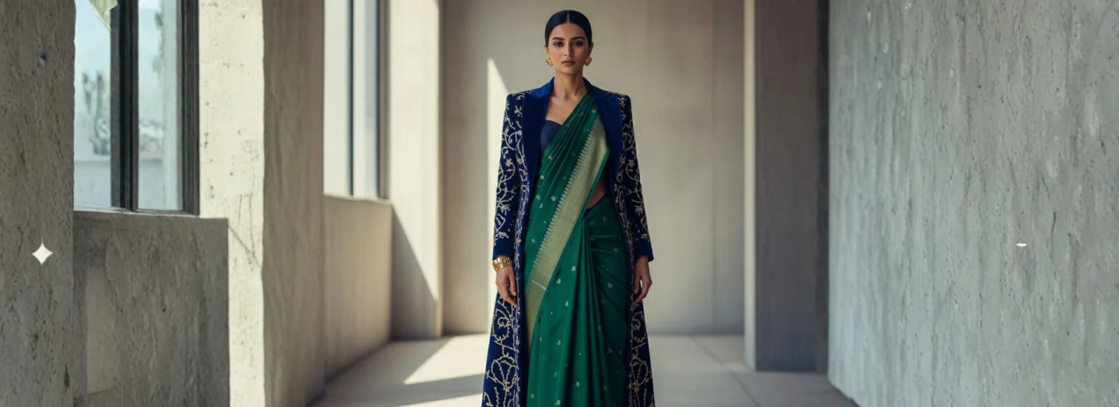 9 Saree with Jacket Looks That Redefine Festive Fashion