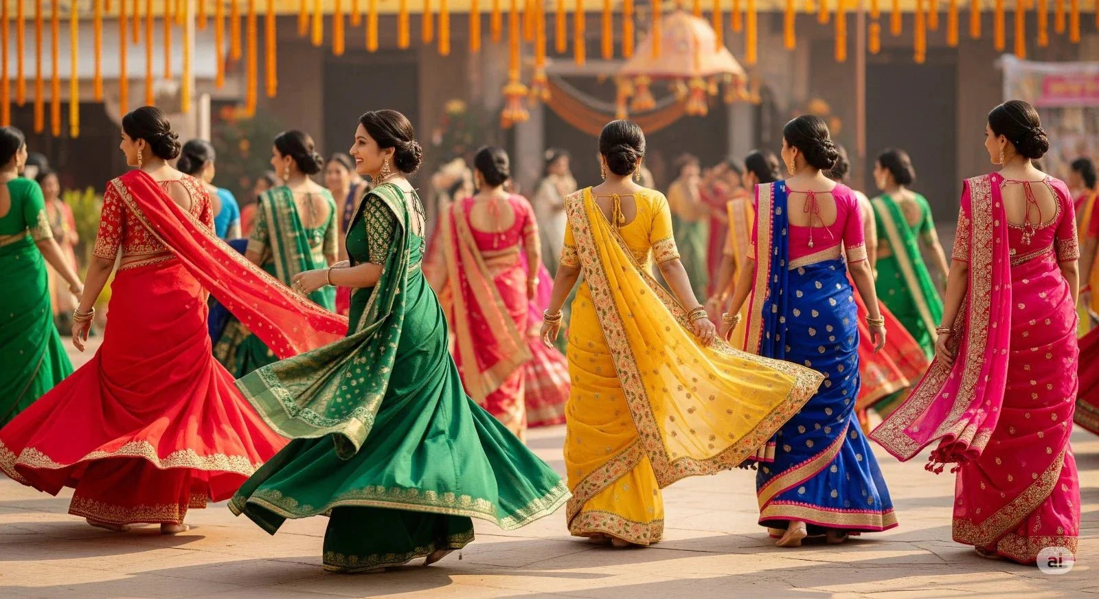 9 Stunning Saree Looks for 9 Days of Navratri: A Style-First Guide