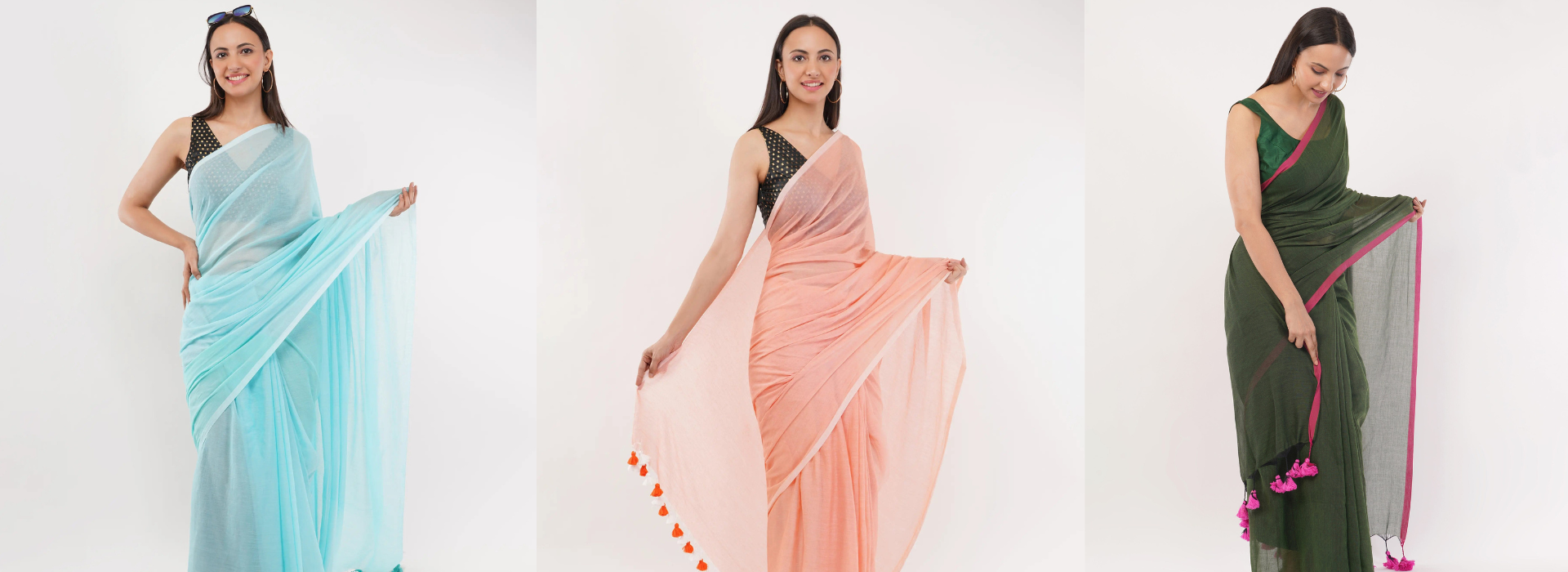 Why Plain Sarees Are Trending: Simplicity Meets Style.