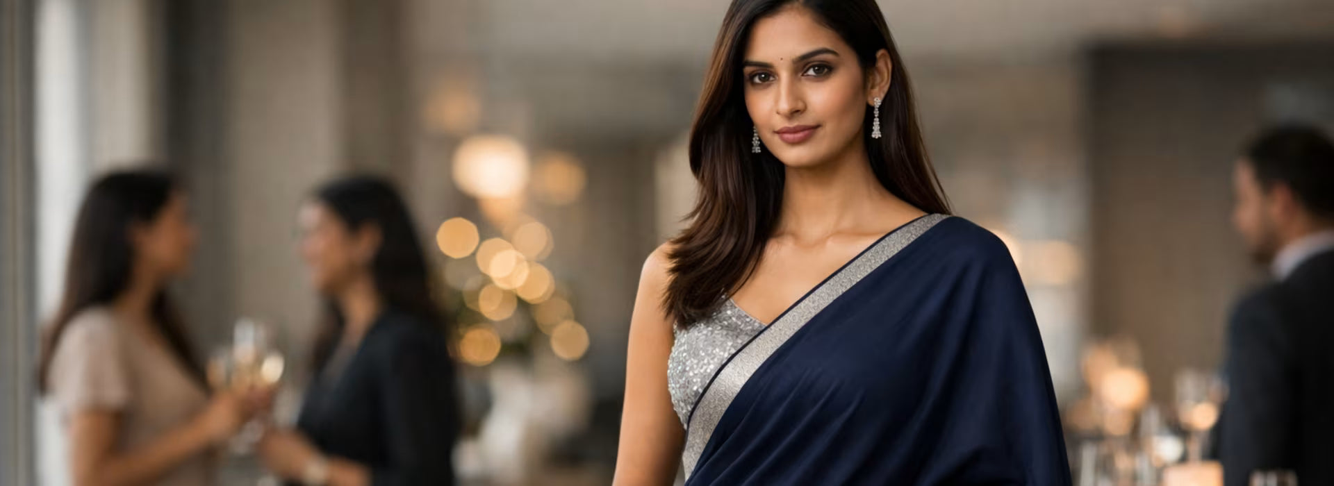 How to Pick the Right Saree for Your Next Office Party