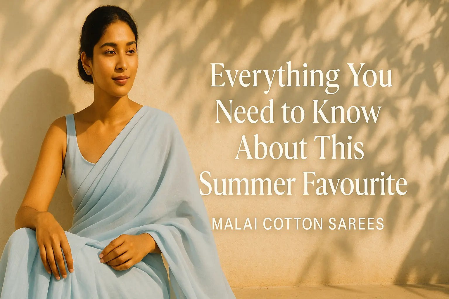 Malai Cotton Saree: Everything You Need to Know About This Summer Favourite