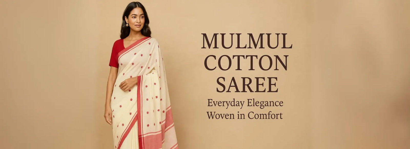 Mulmul Cotton Saree: Everyday Elegance Woven in Comfort