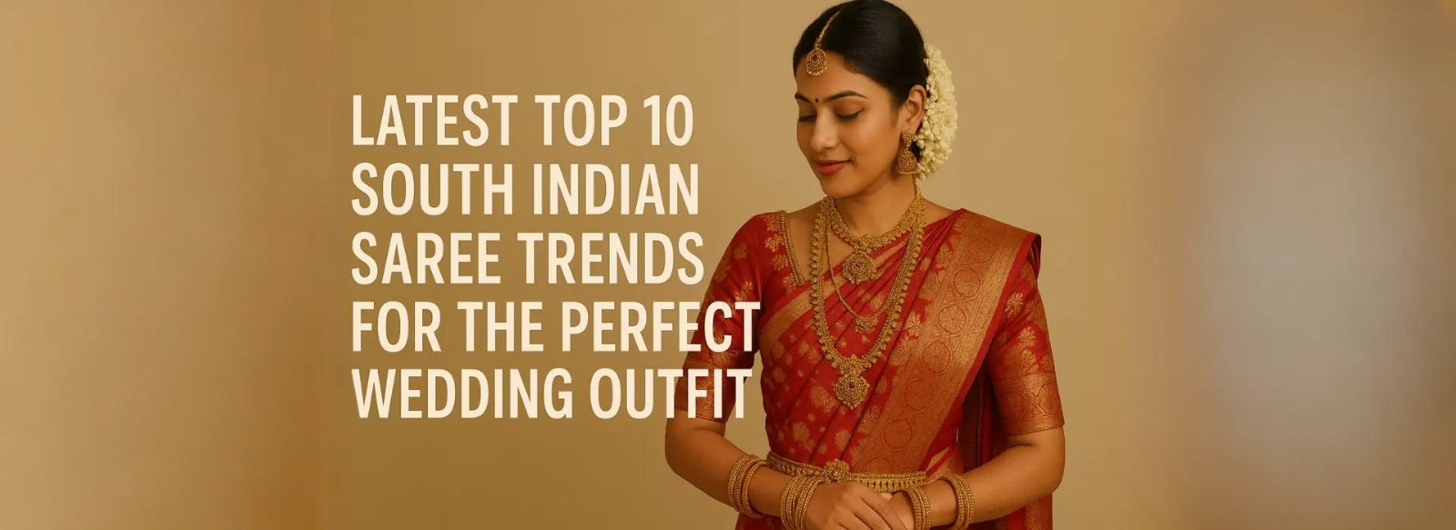 Latest Top 10 South Indian Saree Trends for the Perfect Wedding Outfit