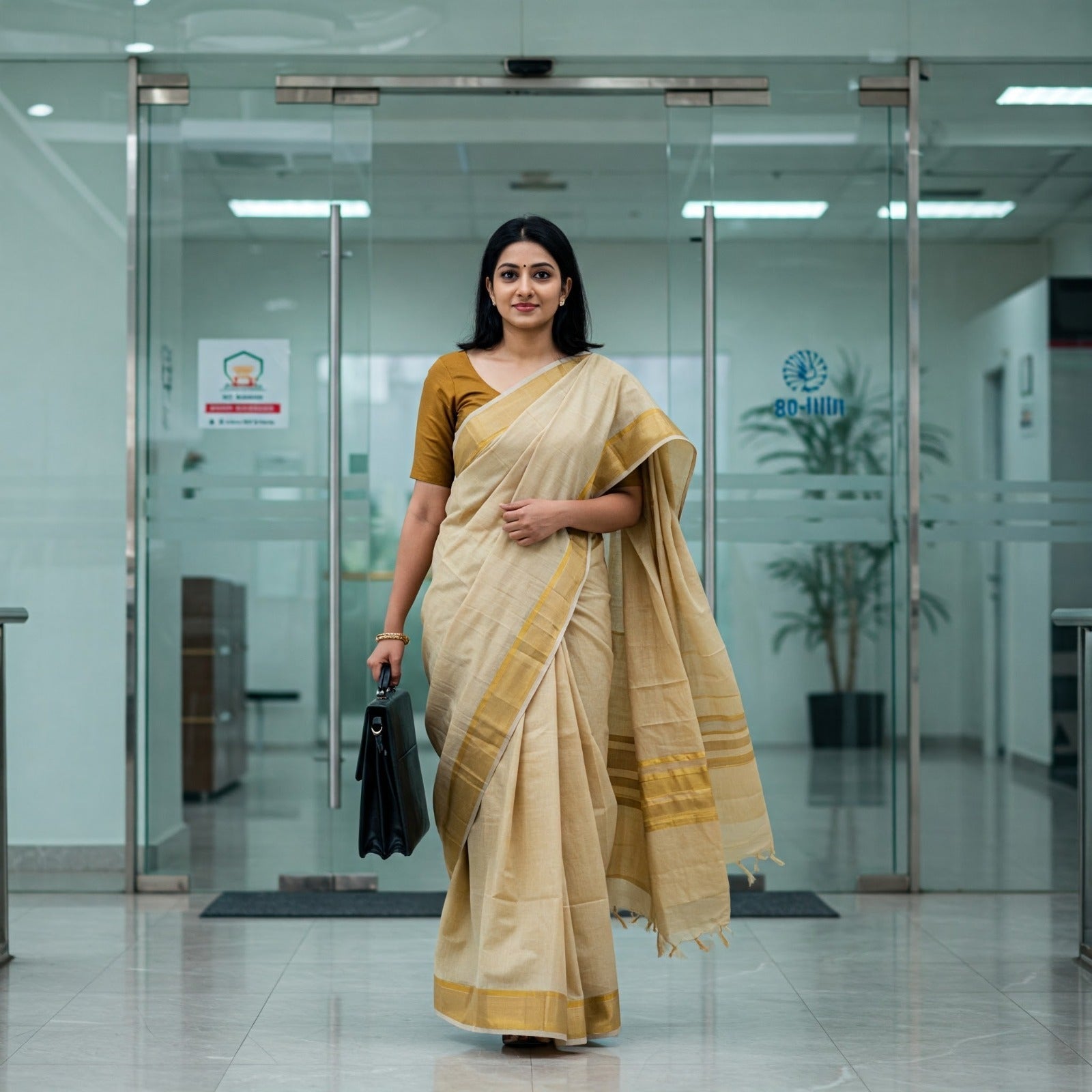 Cotton Sarees for Workwear: A Blend of Elegance and Professionalism