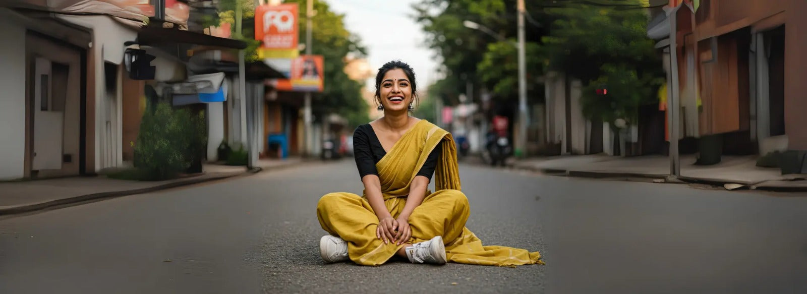 Sneakers with Sarees? How to Nail the Indo-Western Fusion Look