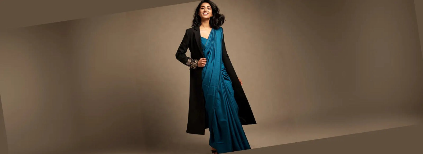 Mixing Tradition with Trend: Indo-Western Looks with Silk Sarees