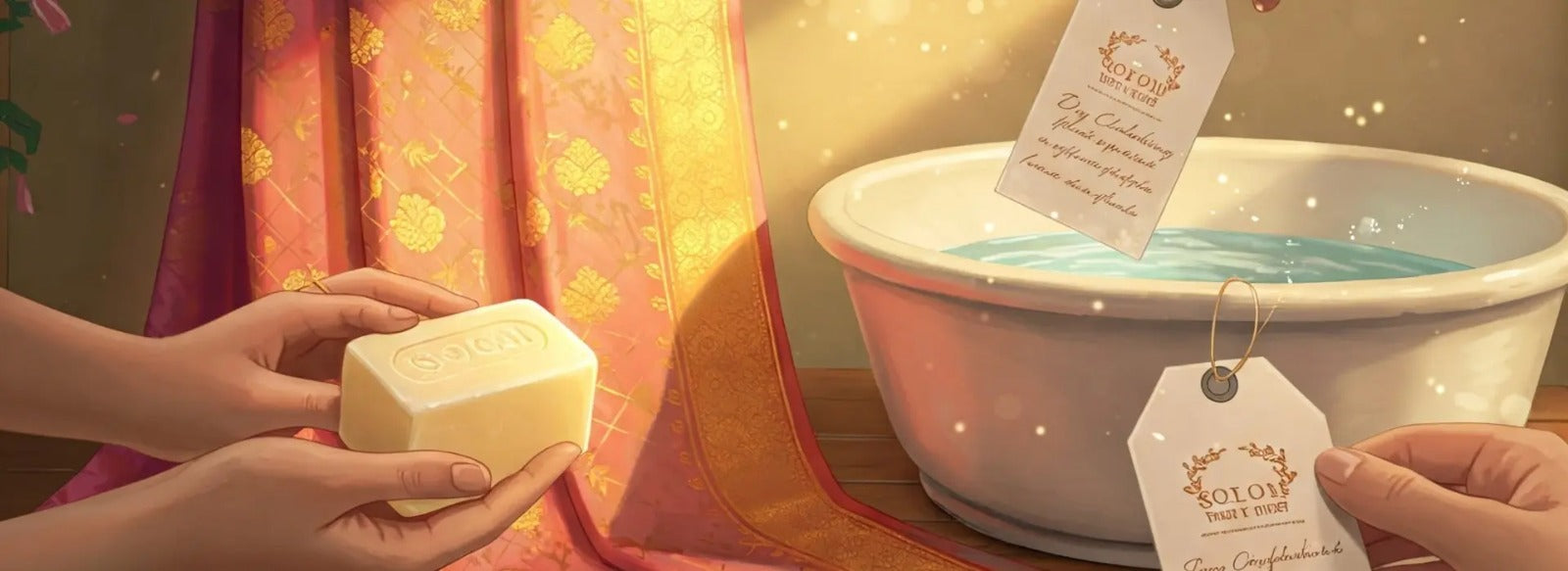 Handwashing vs. Dry Cleaning: The Right Way to Care for Silk Sarees