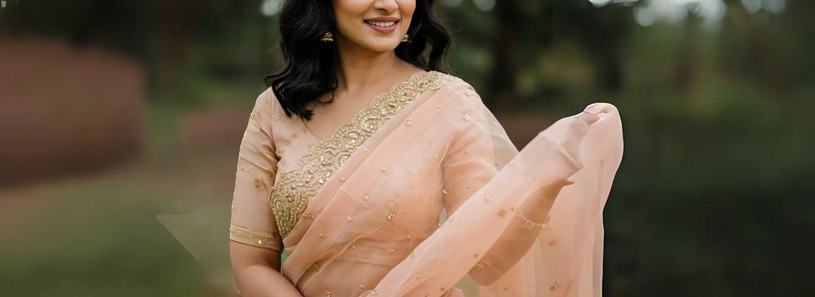 From Runways to Weddings: Organza Saree Trends in 2025.