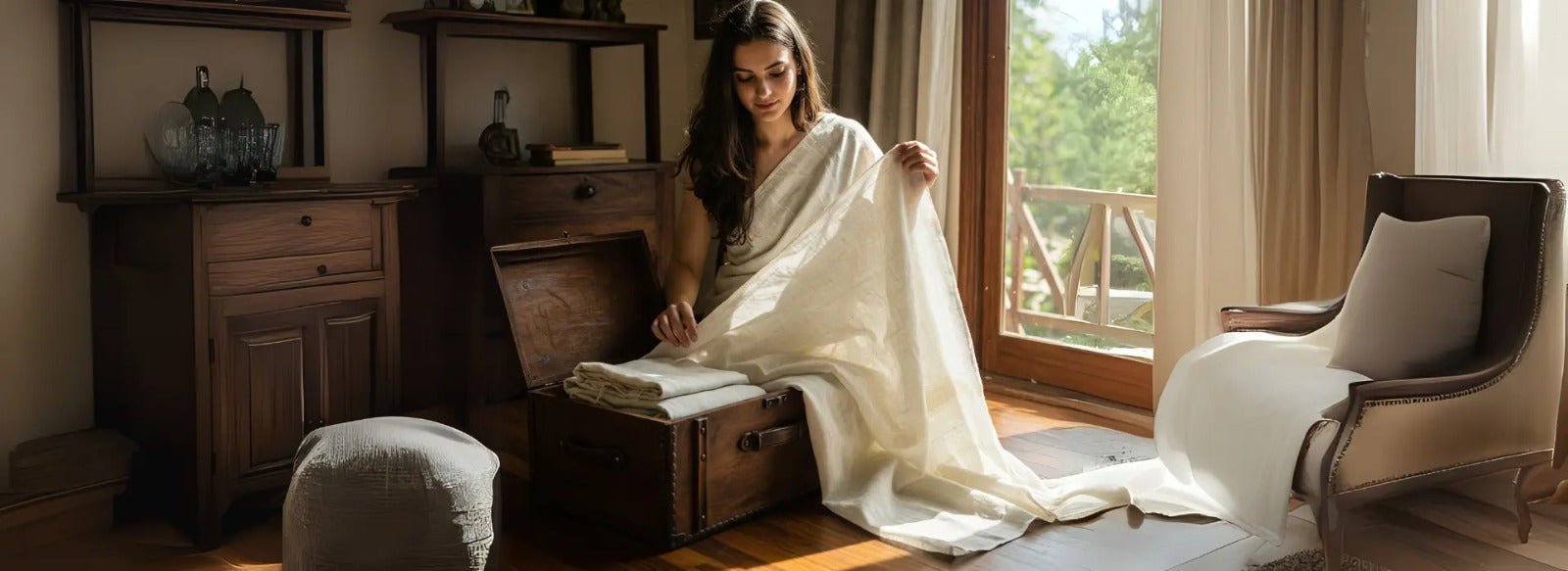 How to Iron & Fold a Saree Properly to Avoid Creases