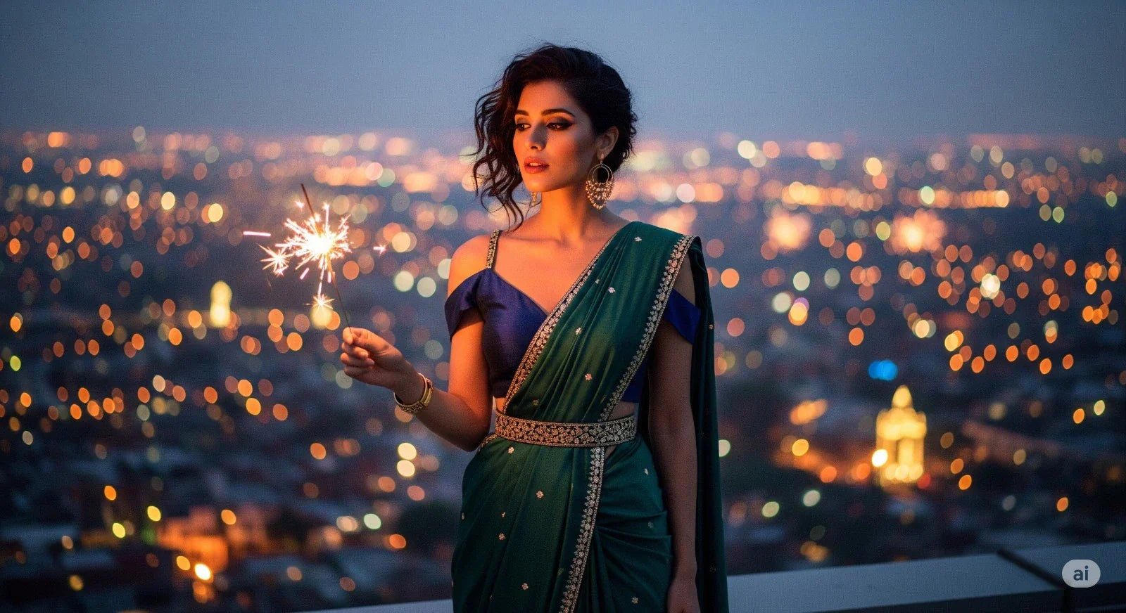 How to Wear a Saree This Diwali Without Looking Traditional