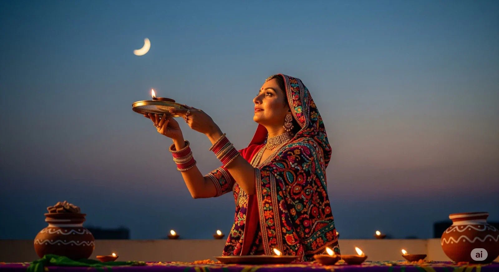 Karwa Chauth Ready? These Saree Styles Will Make the Moon Wait for You