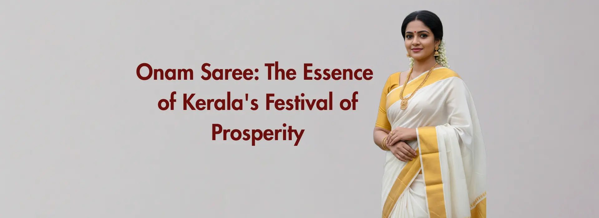 Onam Saree: The Essence of Kerala's Festival of Prosperity