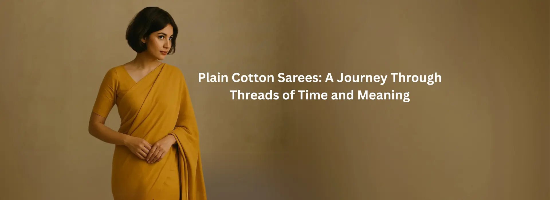 Plain Cotton Sarees: A Journey Through Threads of Time and Meaning