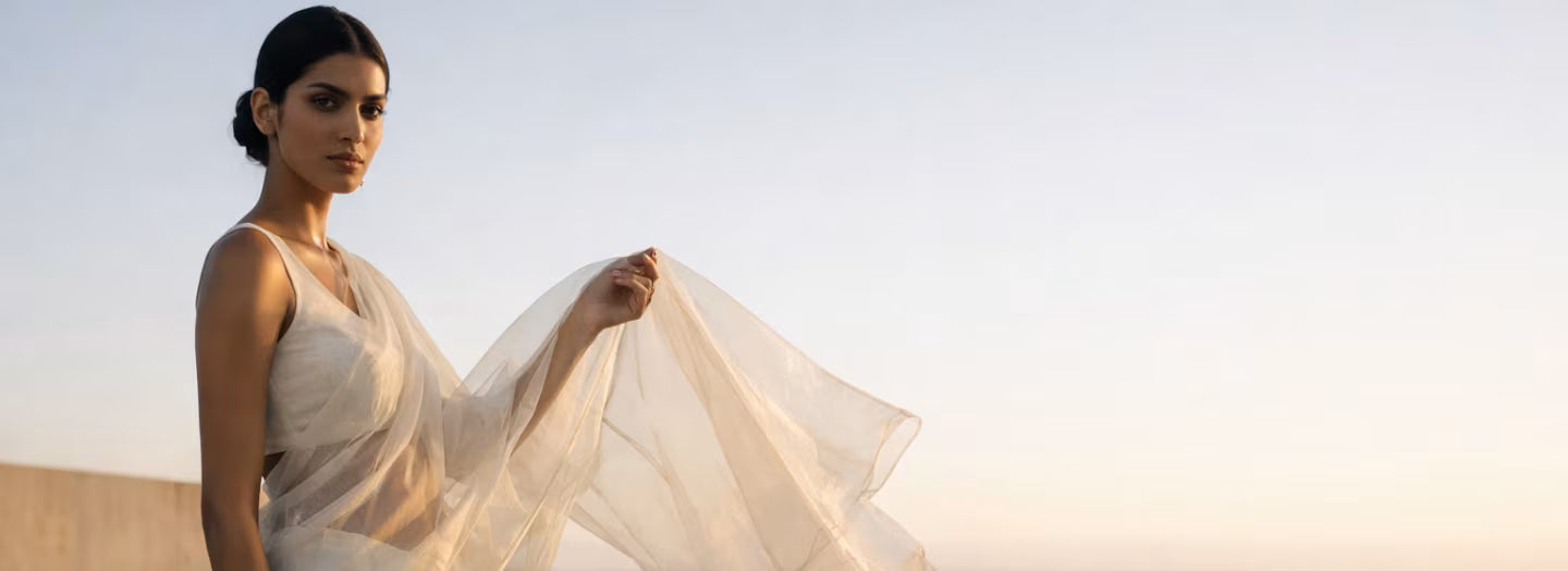 What Is Organza? Why Organza Sarees Are Trending in 2026