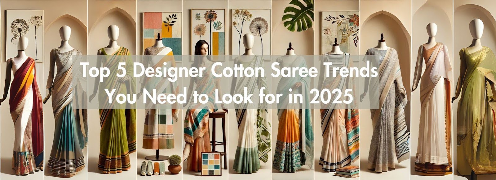 Top 5 Designer Cotton Saree Trends You Need to Look for in 2025.