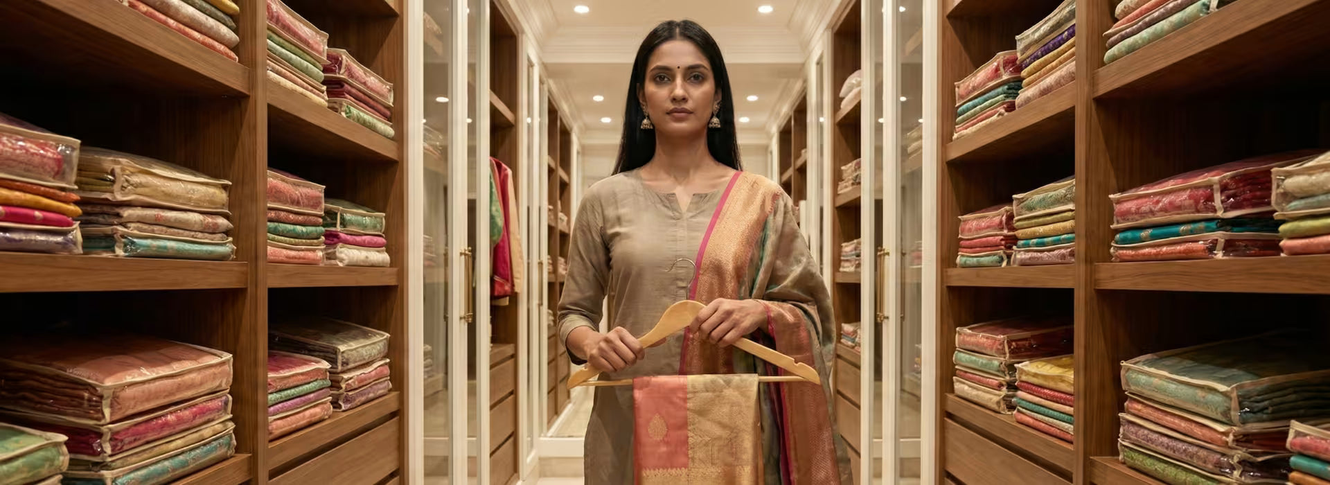 Preserve the Glamour: How to Care for Your Heavy Party-Wear Sarees