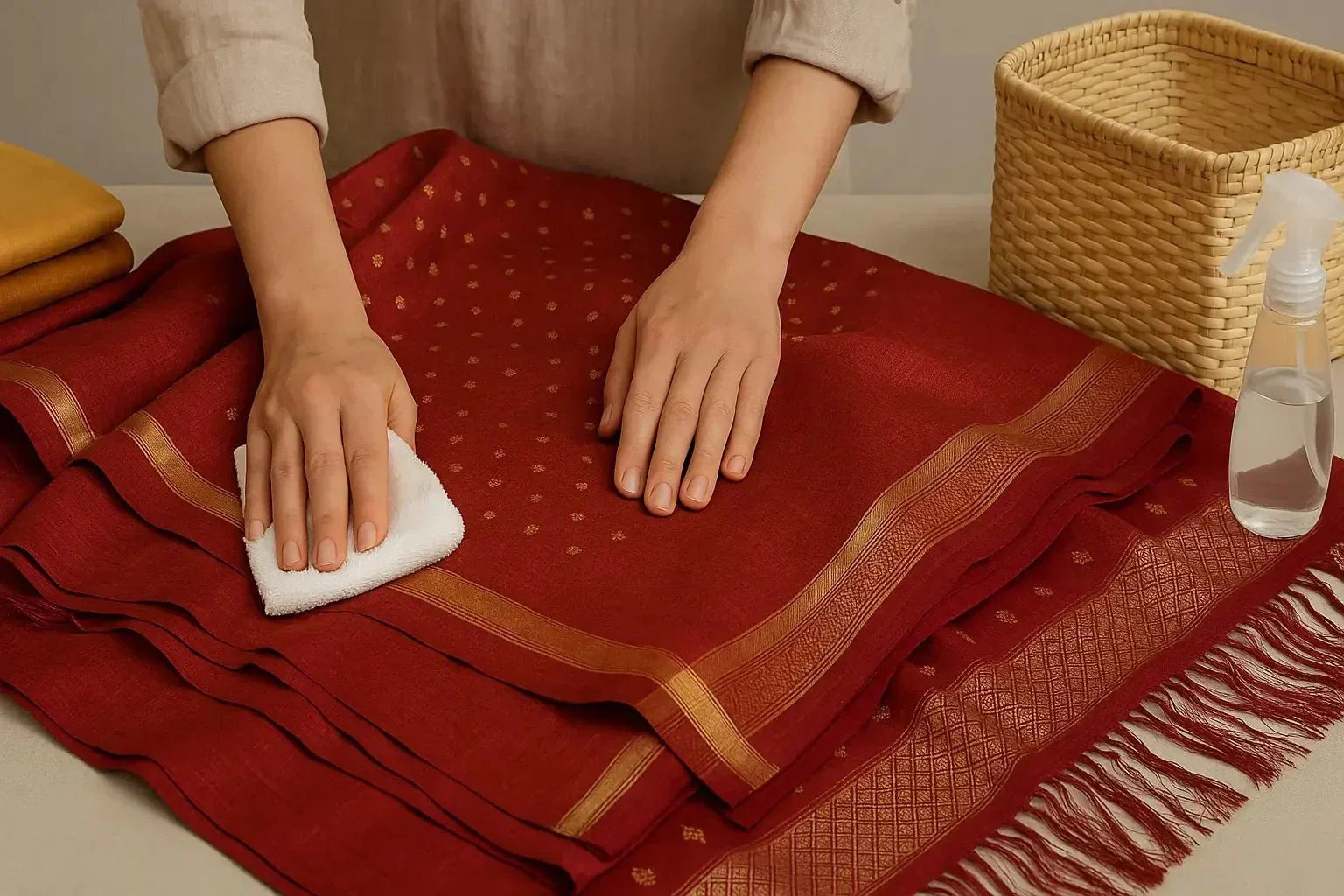 Woven to Last: Expert Care Tips for Your Handloom Sarees