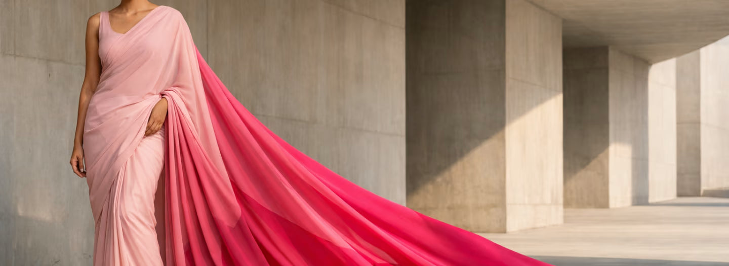 Pink Saree: From Soft Pastels to Bold Statement Looks